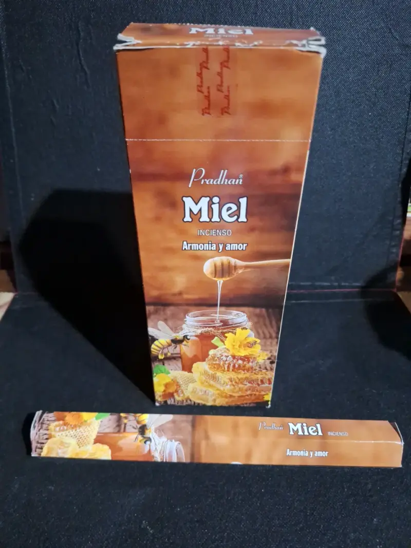 Incienso Pradhan Miel 5 unidades