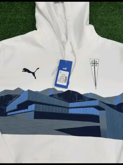 Polerón blanco Puma UC universidad católica - miniatura 2