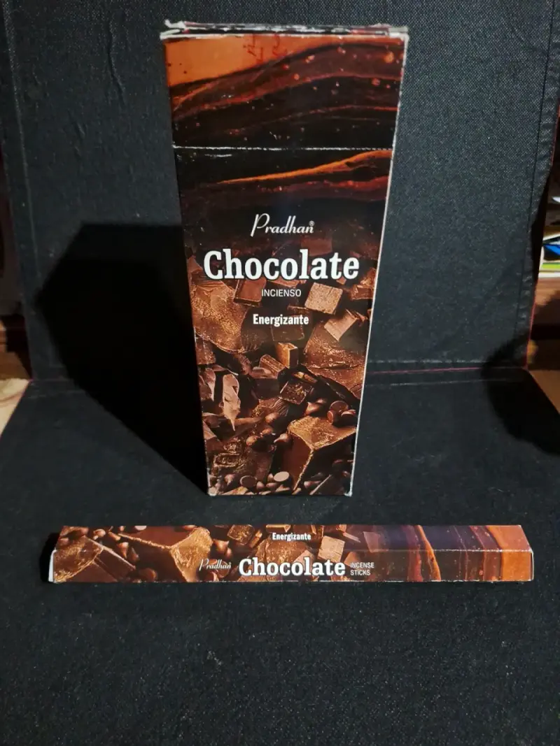 Incienso de chocolate energizante 6 unidades