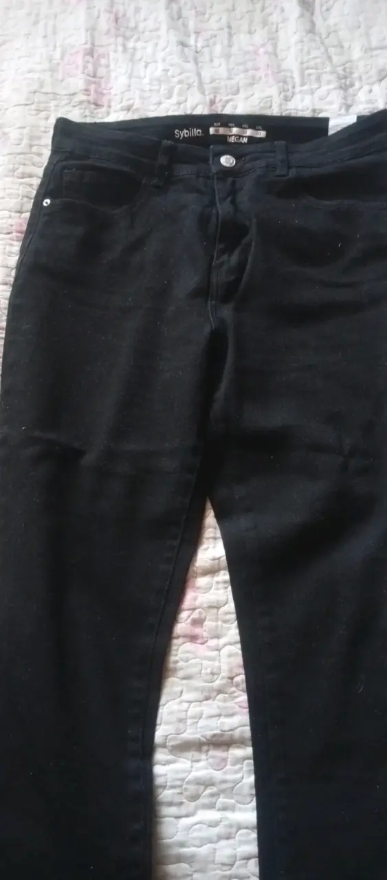 Jeans negros Sybilla Megan - 1