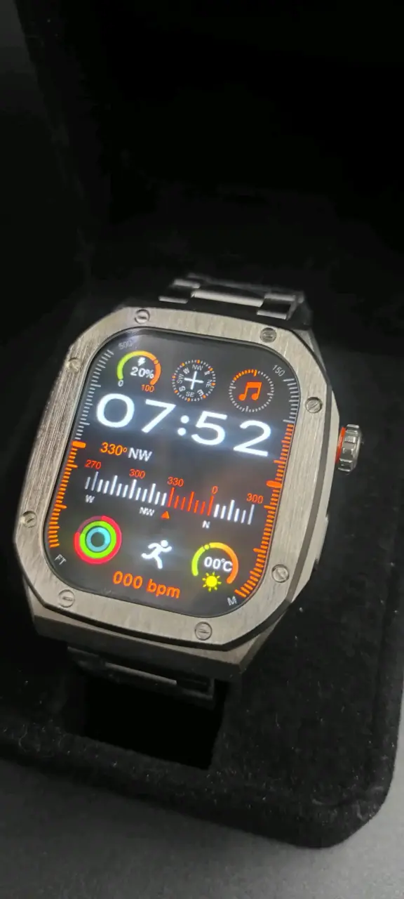 Reloj inteligente de metal smartwatch - 6