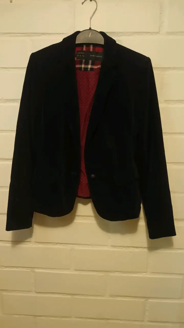 Blazer azul marino Zara - 2