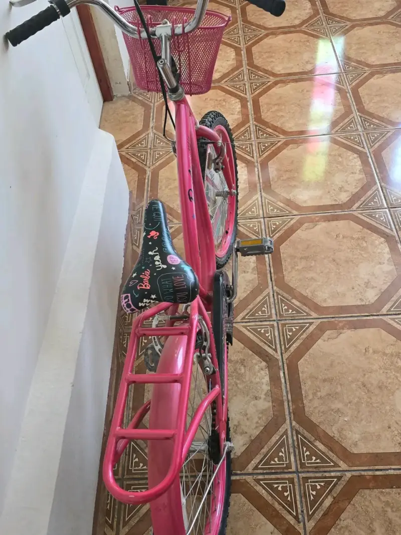 Bicicleta infantil Barbie rosada ar0 25 - 3