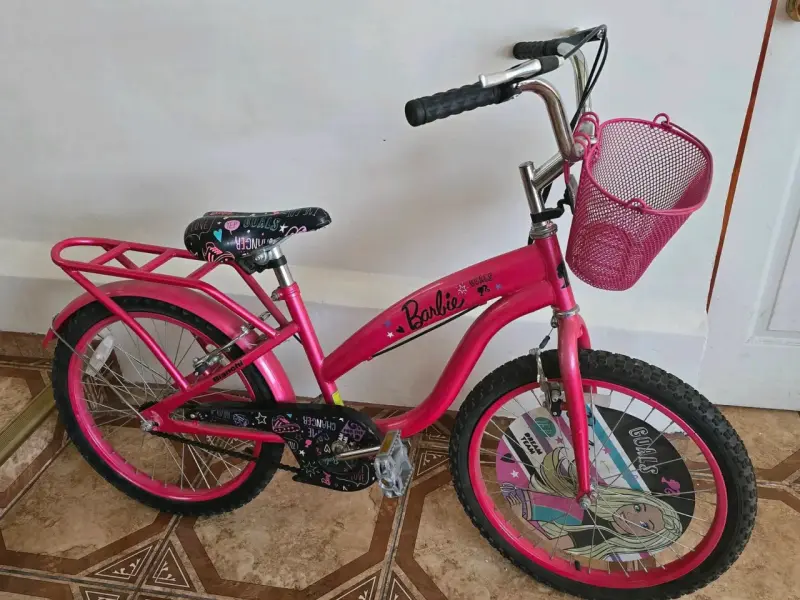 Bicicleta infantil Barbie rosada ar0 25 - 5