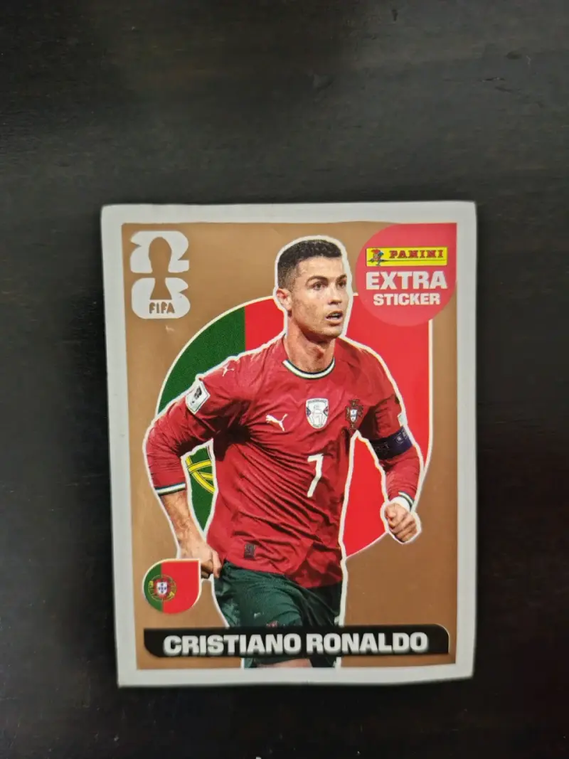 Lámina FIFA 2026 bronce Cristiano Ronaldo