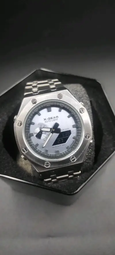 Reloj X-Gear plateado - miniatura 1