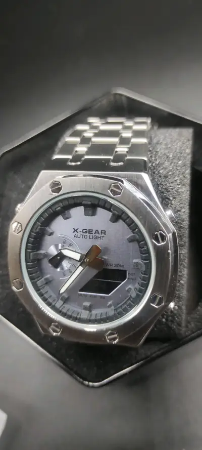 Reloj X-Gear plateado - miniatura 2