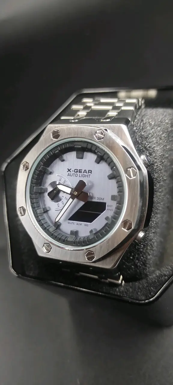 Reloj X-Gear plateado - 3