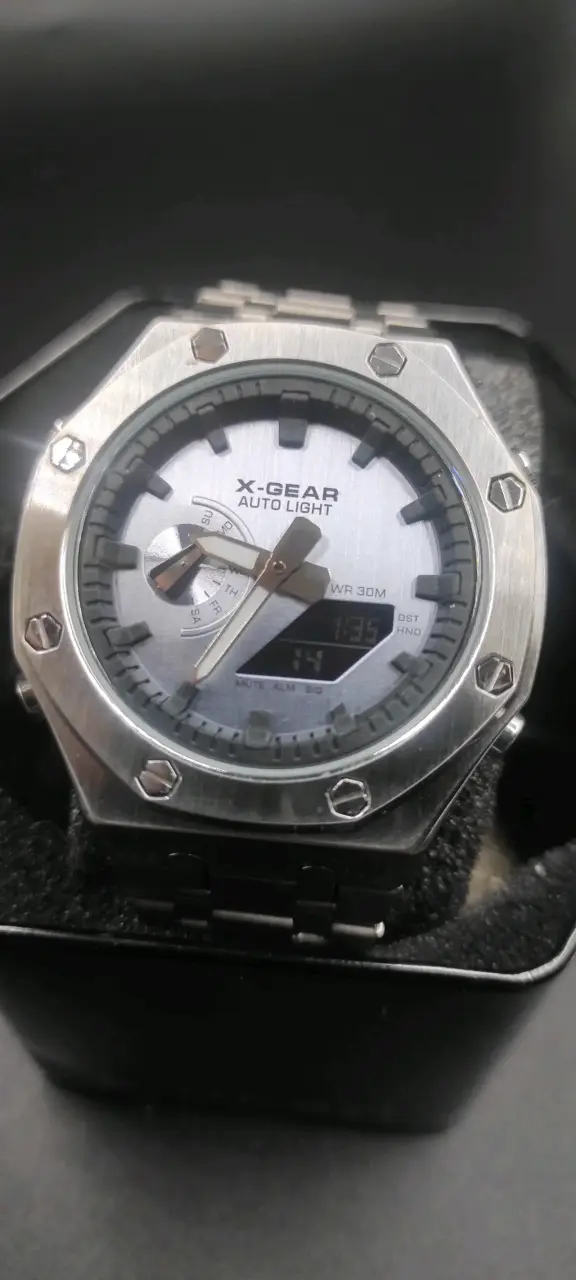 Reloj X-Gear plateado - 4