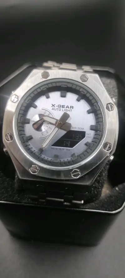 Reloj X-Gear plateado - miniatura 4