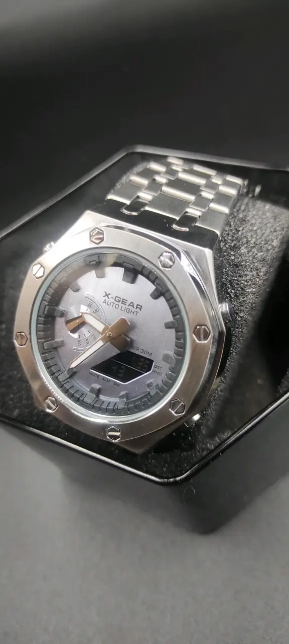 Reloj X-Gear plateado - 5