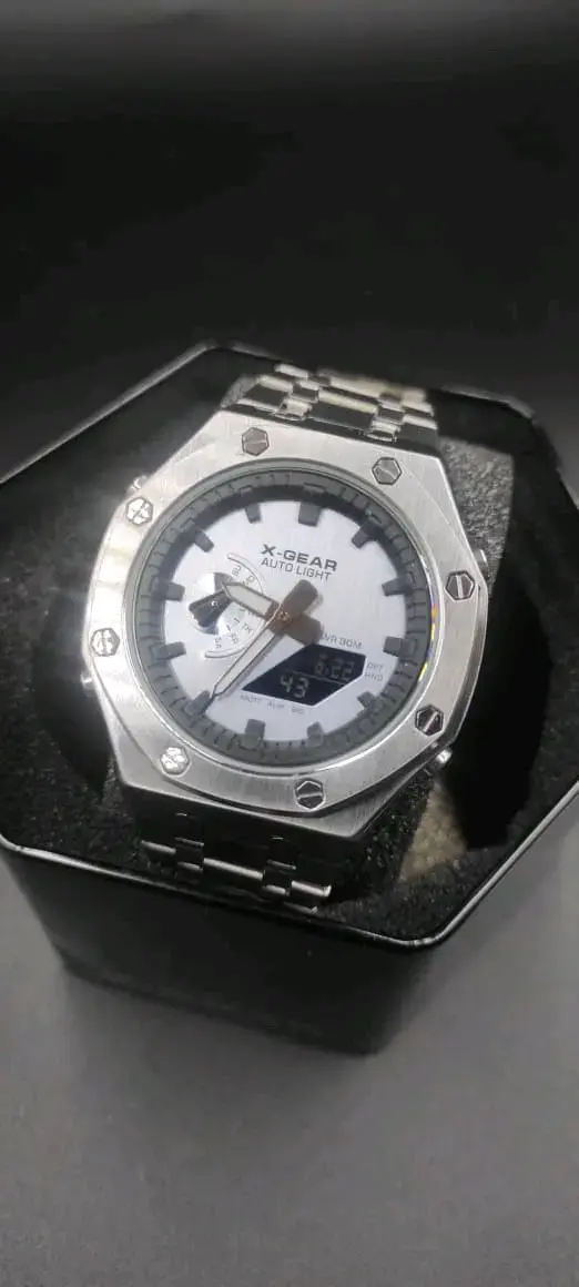 Reloj X-Gear plateado - 6