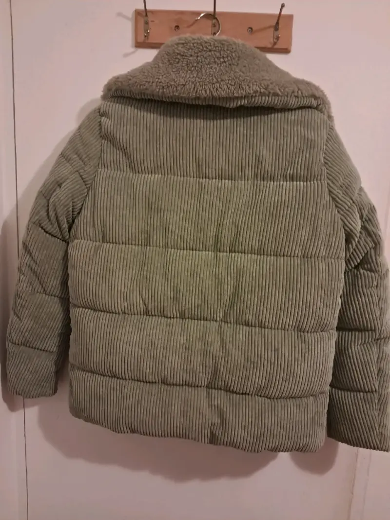 Chaqueta acolchada verde musgo - 2