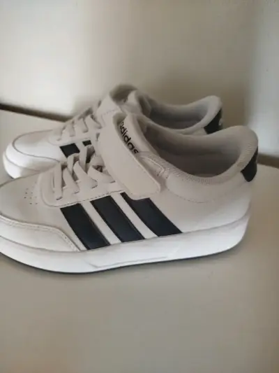Zapatillas blancas Adidas niños - miniatura 3