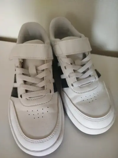 Zapatillas blancas Adidas niños - miniatura 4