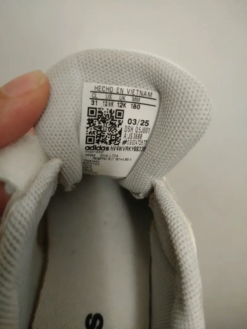 Zapatillas blancas Adidas niños - 6