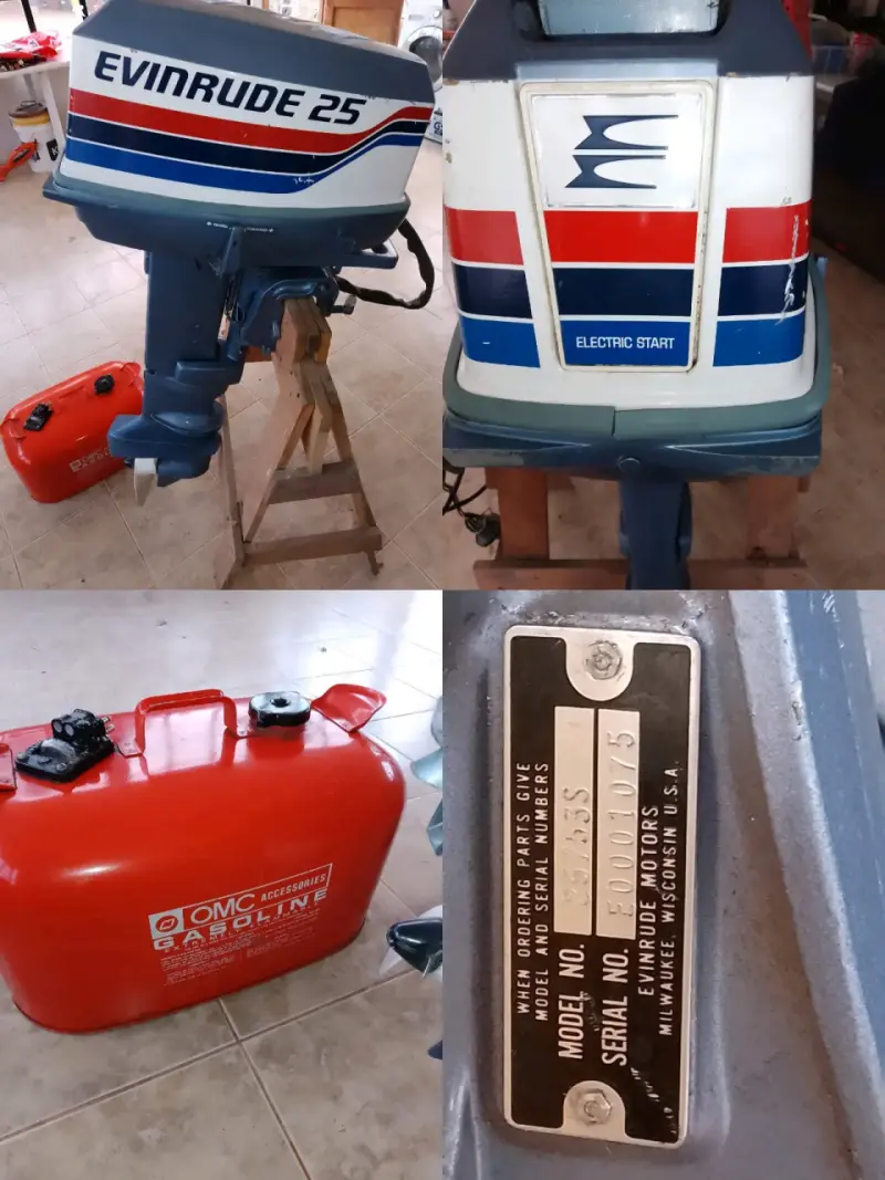 Motor fuera de borda Evinrude 25HP