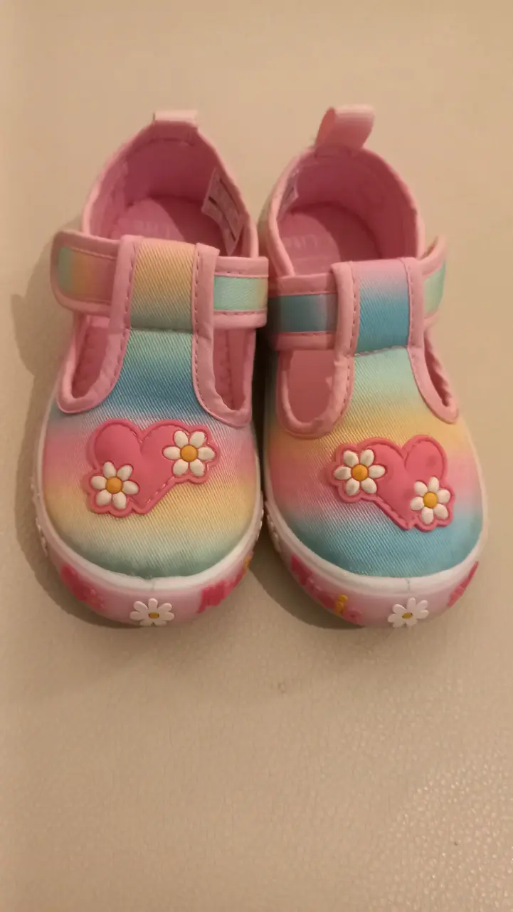 Zapatillas niña arcoíris - 1