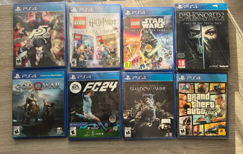 Juegos PS4 varios títulos leer descripción