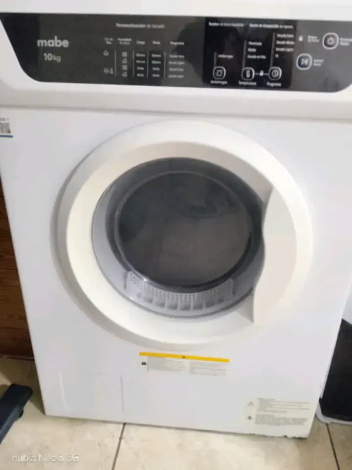 Secadora mabe 10kg blanca