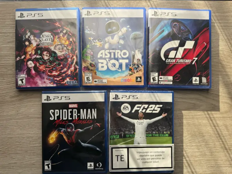 Juegos de PS5