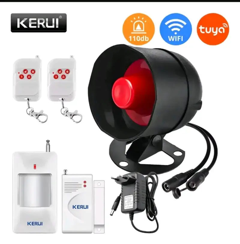 Sistema de Alarma KERUI 110dB