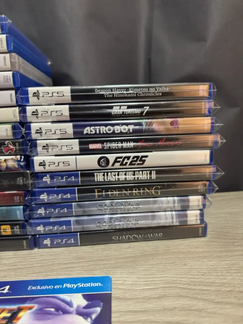 Variedad de videojuegos PS4 y PS5 - 4