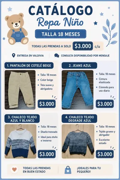 Ropa niño - miniatura 2