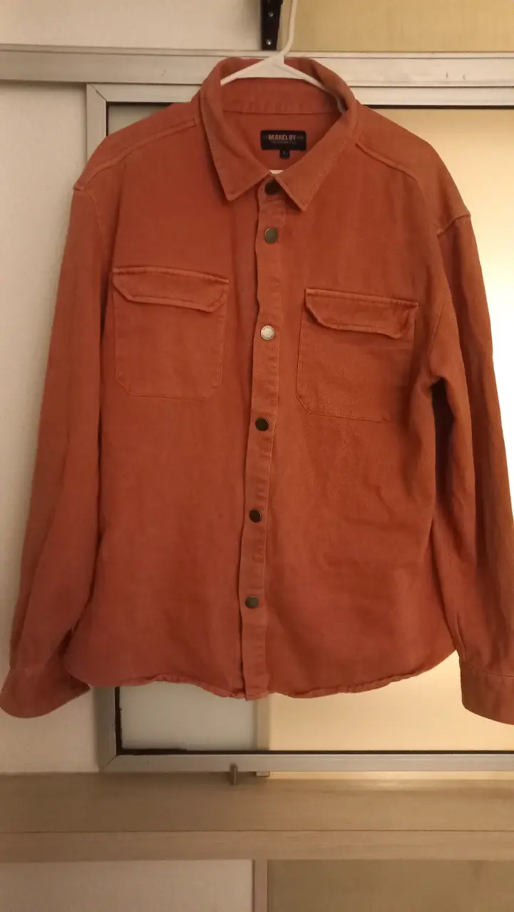 Camisa de mezclilla gris - 1