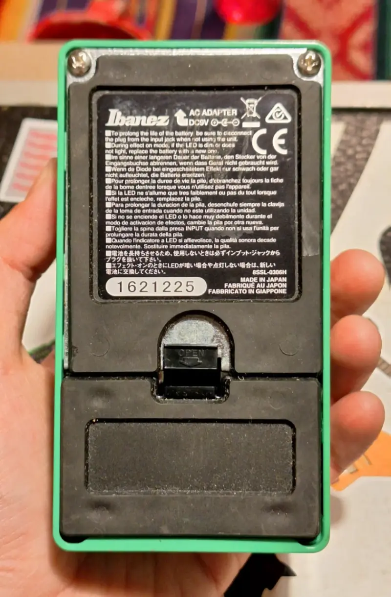 Pedal Ibanez Tube Screamer TS808 - 3