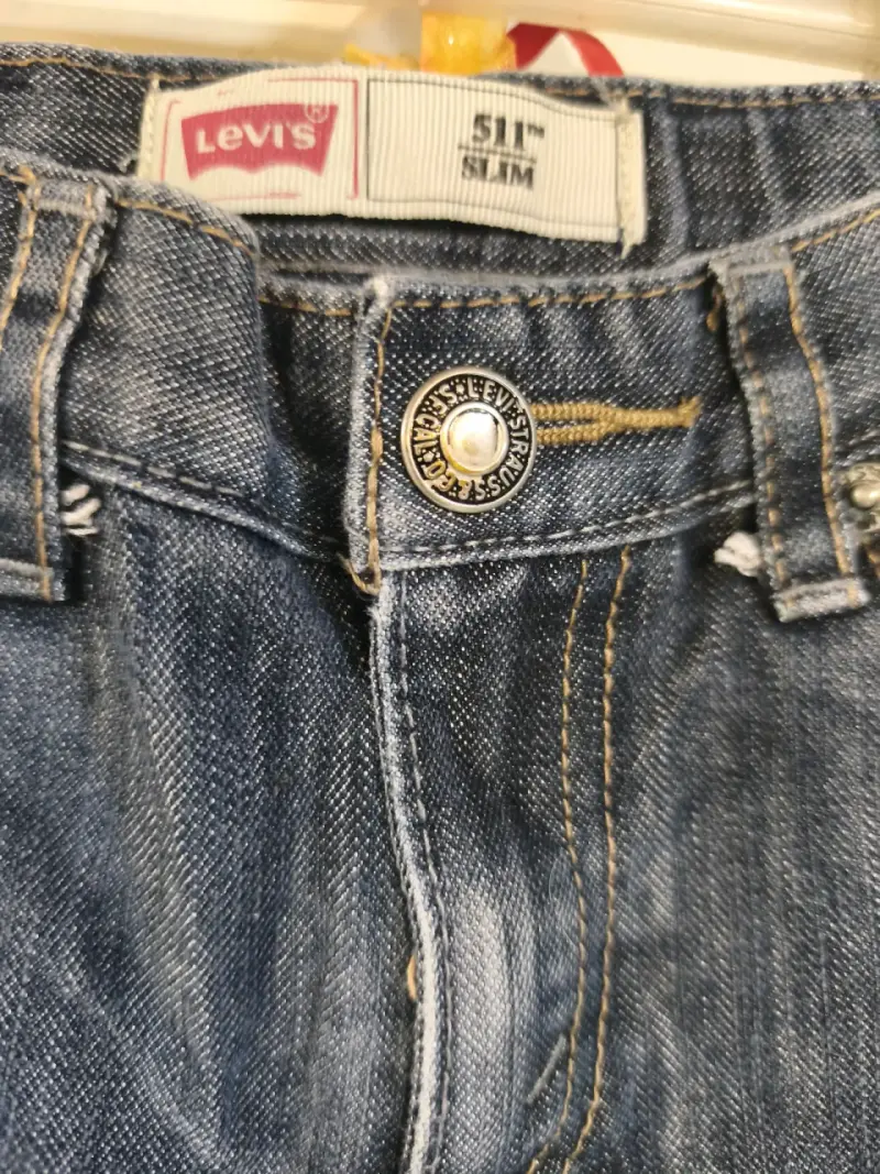 Jeans Levi's azules desgastados niño - 2