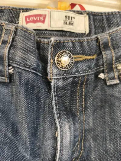 Jeans Levi's azules desgastados niño - miniatura 2