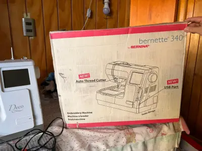 Máquina de bordar Bernette 340 - miniatura 1
