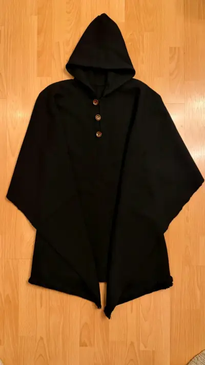Poncho lana de oveja y alpaca, nuevos. - miniatura 4