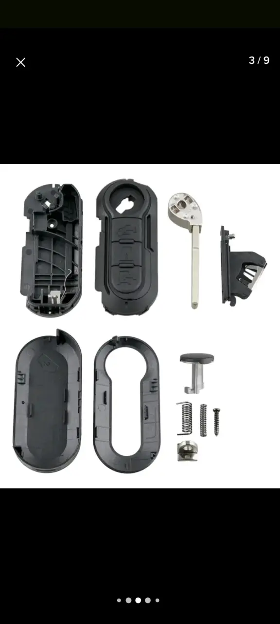 Carcasa para llave de Fiat Ducato Bravo Punto... - 5