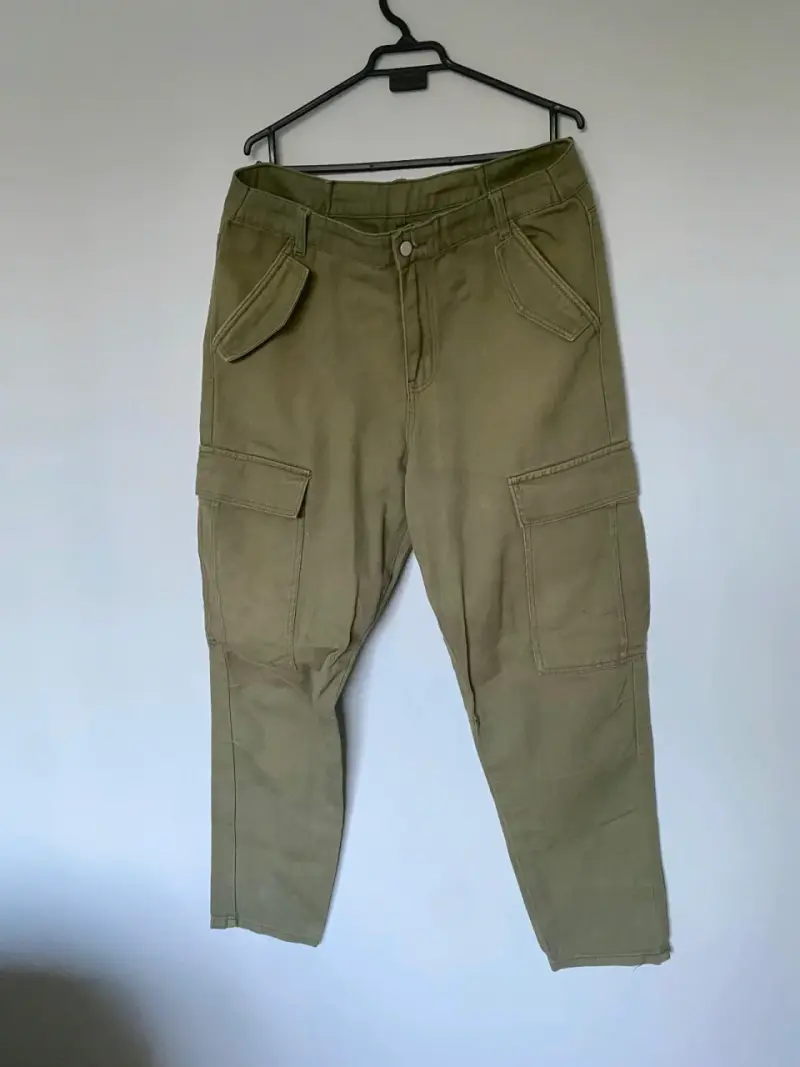 Pantalon cargo verde - 2