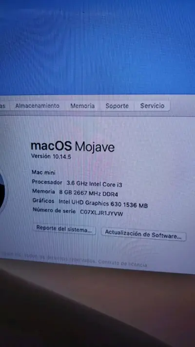 Mac Mini Apple gris usado - miniatura 2