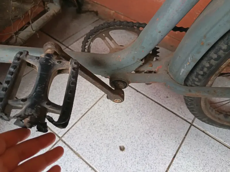 Bicicleta carretilla metálica (Triciclo) - 3