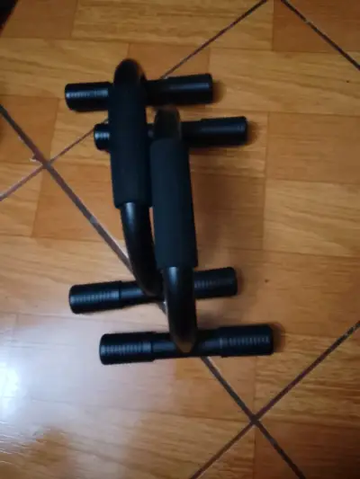 Barras de flexiones negras - miniatura 1