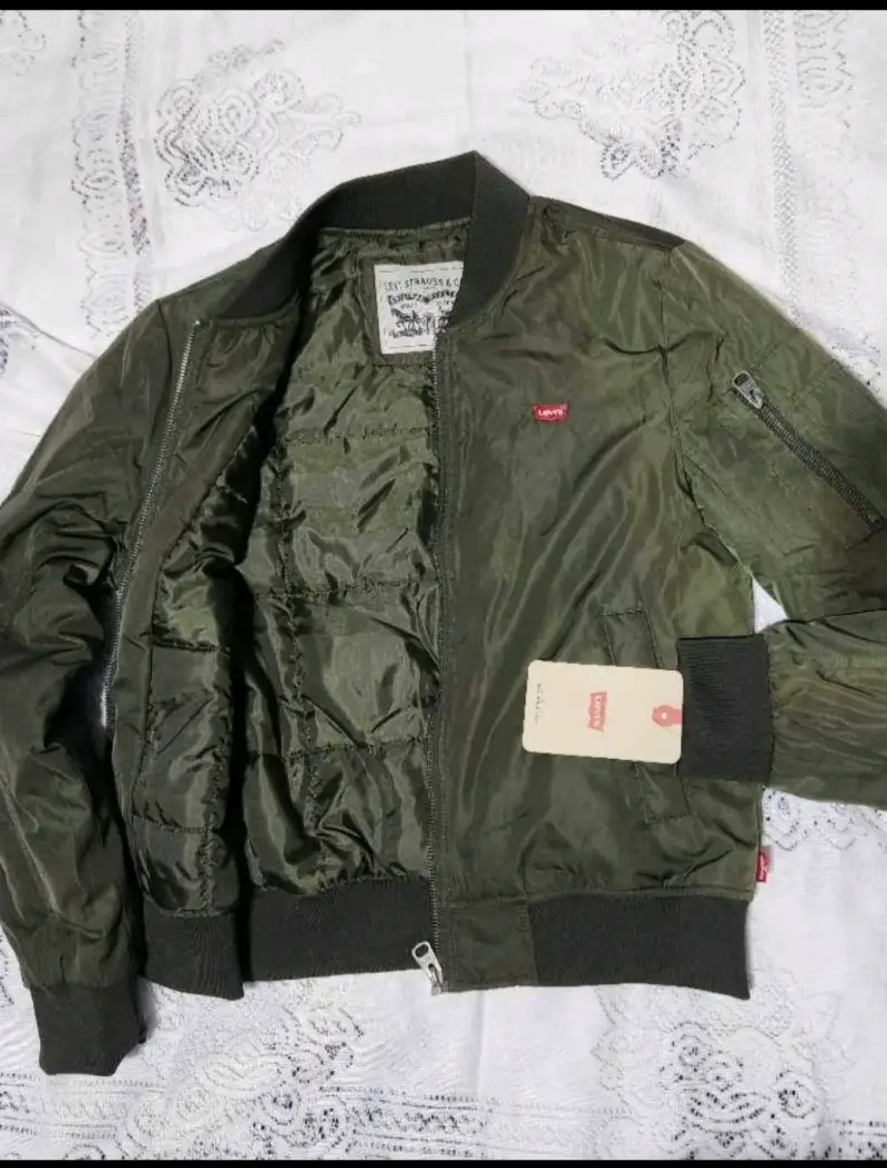 Chaqueta bomber kevis verde - 4