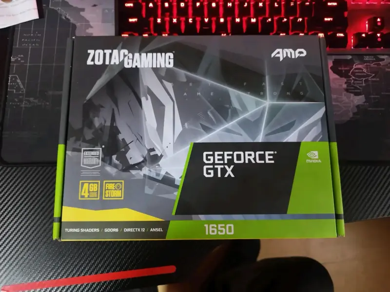 Tarjeta gráfica Zotac Gaming GTX 1650 - 1