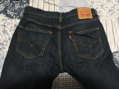 Jeans levis azul oscuro clásico - miniatura 1