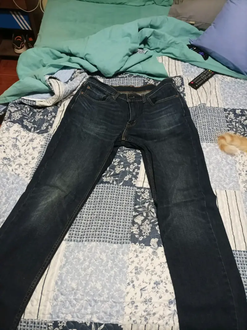 Jeans levis azul oscuro clásico - 3