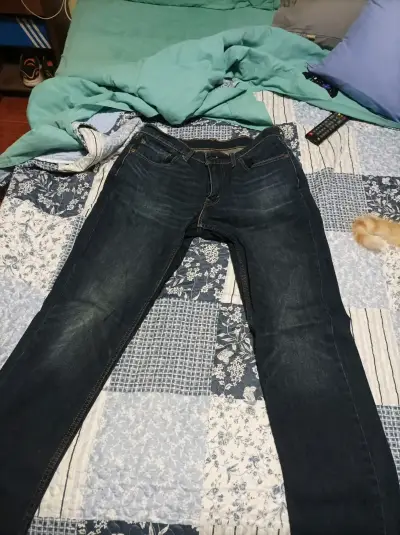 Jeans levis azul oscuro clásico - miniatura 3