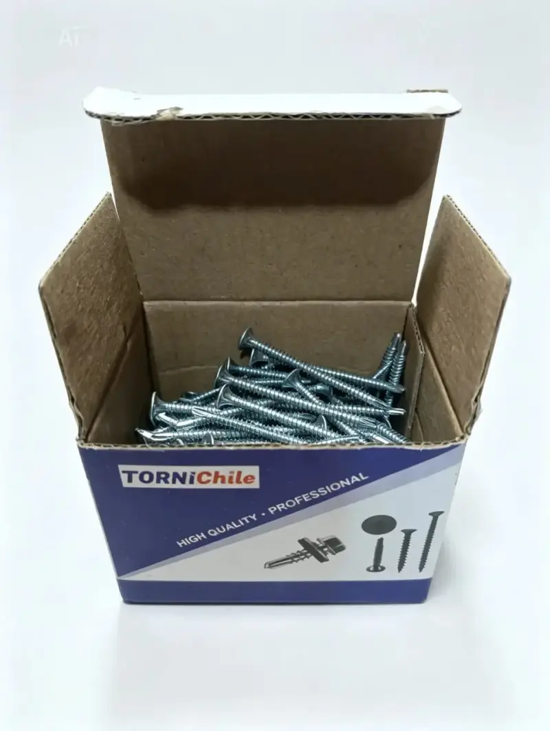 Tornillos Punta Broca 6x2" Tornichile Caja de 100U - 5