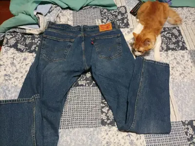 Jeans azul clásicos Levi's - miniatura 4