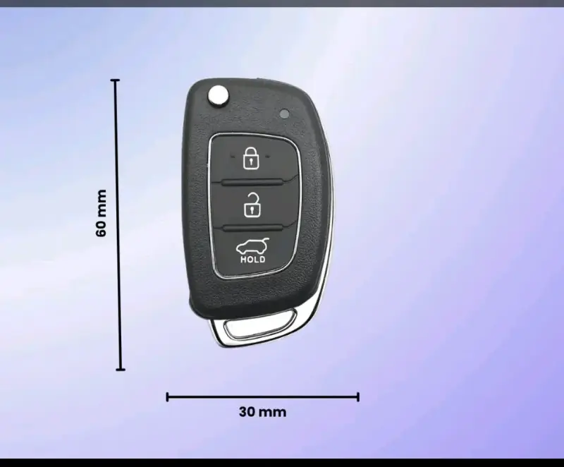 Carcasa de Llaves tipo Navaja para Hyundai - 3