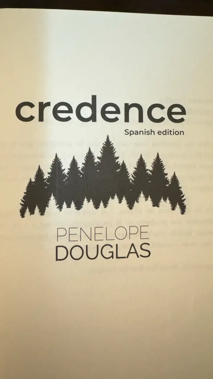 Libro 'Credence' Penelope Douglas - 3