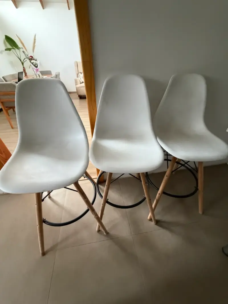 Taburetes silla piso bar eames - 1