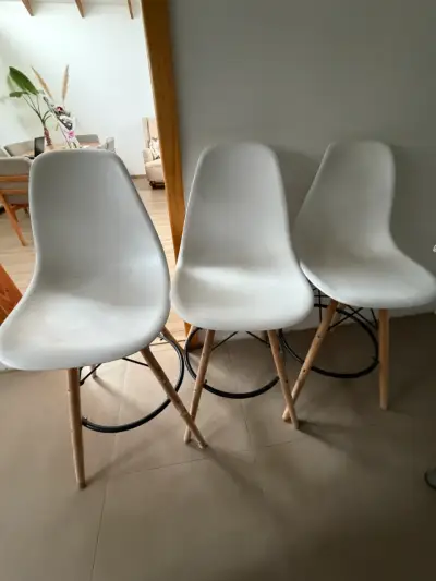 Taburetes silla piso bar eames - miniatura 1